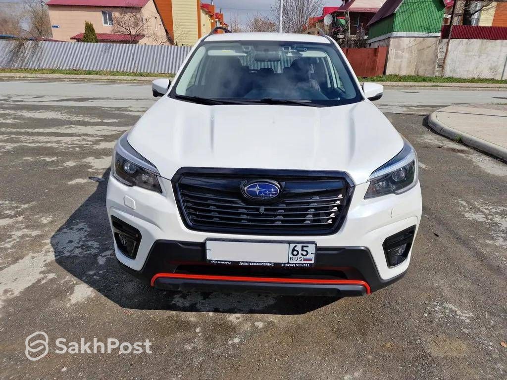 Subaru Forester 2021 купить Южно-Сахалинск, Бензин, Автомат, Белый